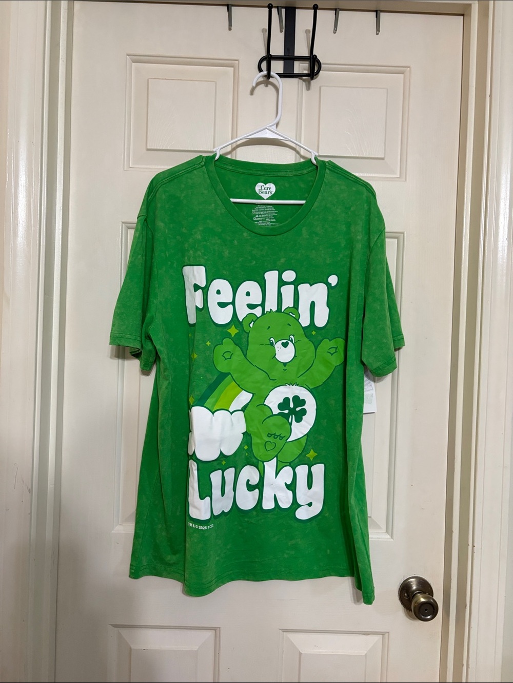 Care Bears Green "Feelin' Lucky" Graphic Tee